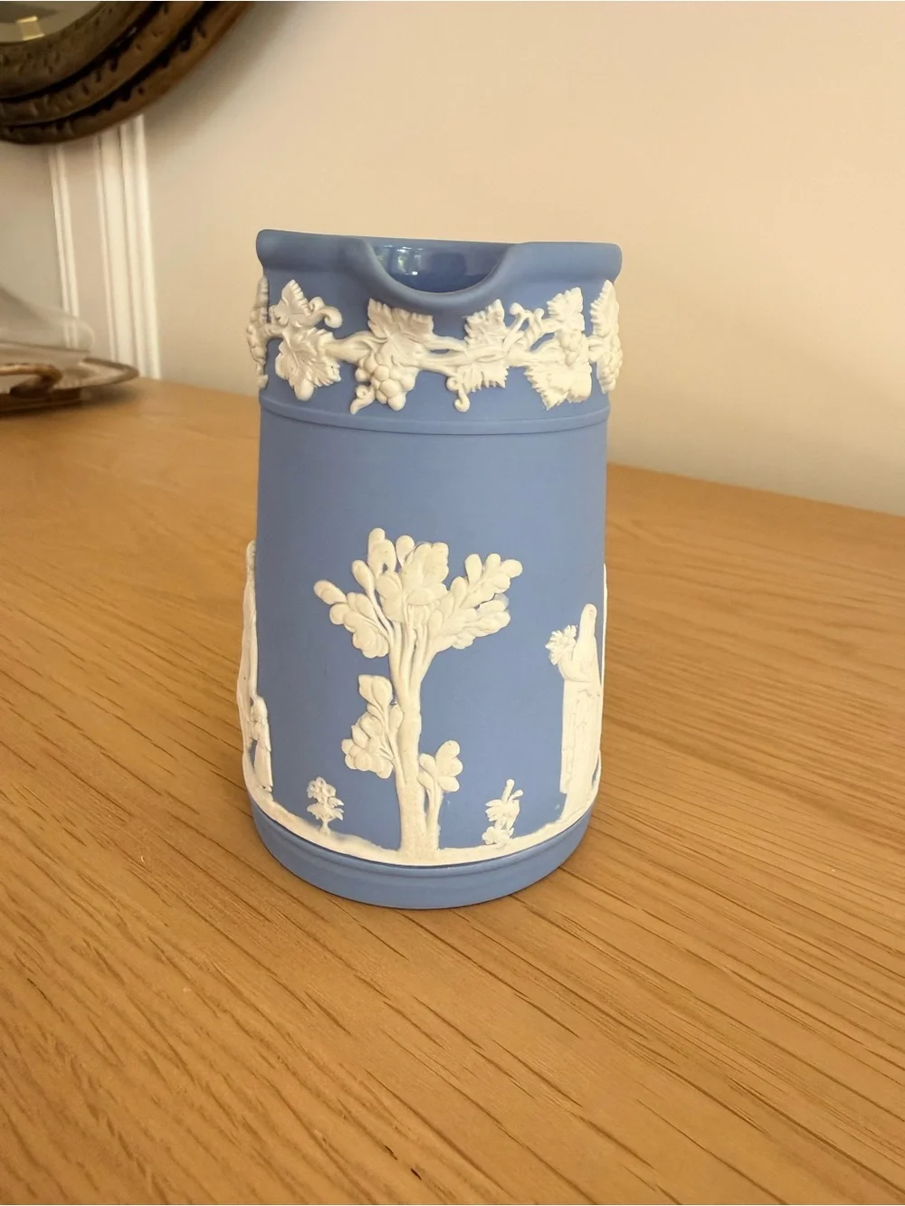 Wedgwood Blue Creamer Pitcher